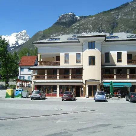 Vila Bovec Sunrise Apartment With Balcony Exterior photo