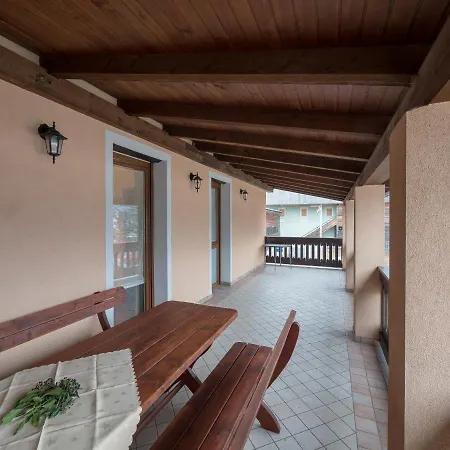 Vila Bovec Sunrise Apartment With Balcony Exterior photo